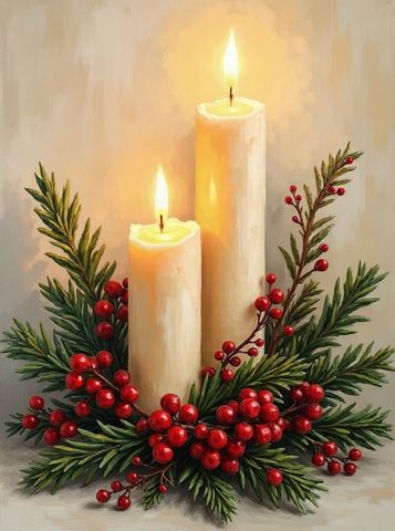 Nature morte de Noël